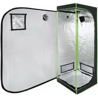 Swanew Growzelt Growbox Gewächshaus Indoor Pflanzenzelt 60x60x180CM