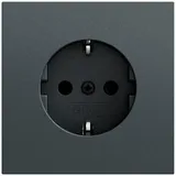 Gira Schuko-Steckdose Unterputz anthrazit 1 St.