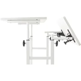 CLP Schreibtisch Telford I Neigbarer Computertisch Aus Metall I Laptoptisch Im Industrial Look