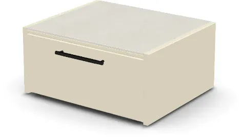 Brabura CT 80 Kamado Modul - Iron Frost / Perle Blanche / Matt schwarzer Griff
