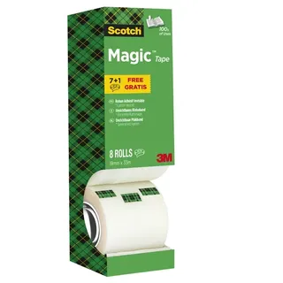 Scotch Klebeband Magic Tape 810 transparent 8 St.