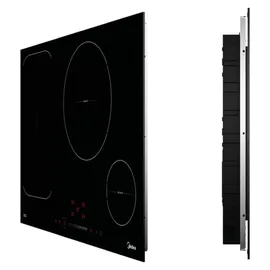 Bosch Einbau-Backofen Edelstahl Teleskopauszug + Flex-Induktionskochfeld 77cm