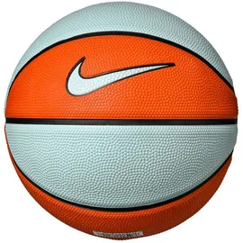 Nike Swoosh Skills Basketball – Trainings Basketball Ball – Mini Basketball für Skills Training & Freizeit, Safety Orange/Black/Black/Safety Orange, 3