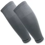 TapeDesign Tubes Fußball Sleeve-Stutzen grau