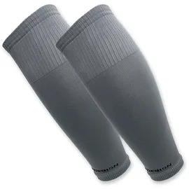 TapeDesign Tubes Fußball Sleeve-Stutzen grau