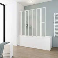 Schulte Badewannenaufsatz Weiß Softline hell 159 x 140 cm