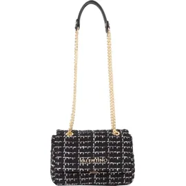 Valentino Tweed Flap Bag Umhängetasche Baumwolle/Synthetik Black