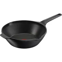 Tefal Robusto Schwarz, Metall, rund, 30.9x11.8x50.8 cm, backofengeeignet, Kochen, Pfannen, Bratpfannen