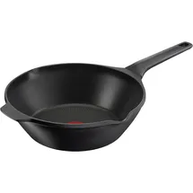 Tefal Robusto Schwarz, Metall, rund, 30.9x11.8x50.8 cm, backofengeeignet, Kochen, Pfannen, Bratpfannen
