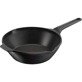 Tefal Robusto Schwarz, Metall, rund, 30.9x11.8x50.8 cm, backofengeeignet, Kochen, Pfannen, Bratpfannen