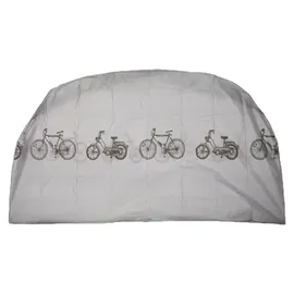Relaxdays Fahrradgarage Kunststoff grau