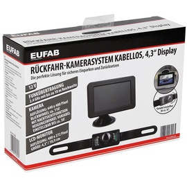 Eufab Rückfahrkamerasystem mit 10,9cm (4.3) Display