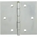 Vormann Tür-Scharnier kantig B60xH60mm,gerollt verzinkt