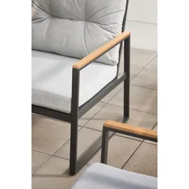 Primaster Gartenmöbel-Set Salina Stahl 5-teilig