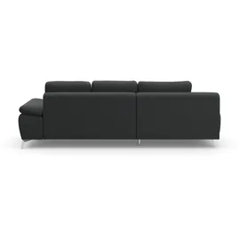 sit&more Ecksofa SIT & MORE "Latigo L-Form", grau (anthrazit), B:270cm T:163cm, Sofas, Ecksofa, mit Recamiere, wahlweise mit Bettfunktion und Bettkasten