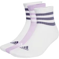 Adidas 3-Streifen Cushioned Sportswear Mid-Cut Sportsocken JW2768 - white/white/powder