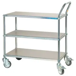 Transportwagen, mit zwei Ablagen, ESD