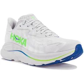 HOKA Clifton 10 Herren Ash Grey/Neon Green 45 1/3