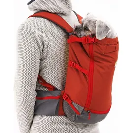 Ruffwear Hitch Hiker Hundegeschirr inkl. Rucksack (Größe XS, rot)