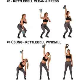 MOVIT Kettlebell PRO Kettlebell 4 kg gelb