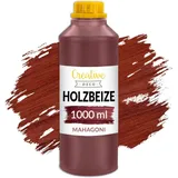 Creative Deco Holzbeize Mahagoni 1 l