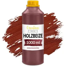 Creative Deco Holzbeize Mahagoni 1 l