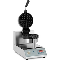 Royal Catering Waffeleisen Waffelgerät Waffelautomat Waffle Maker Belgische Waffel 1300W 18cm