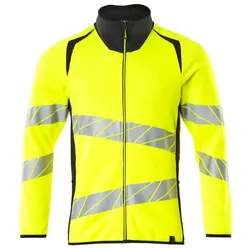 Warnschutz Sweatjacke "ACCELERATE SAFE" UV-Schutz - XL - gelb/schwarzblau