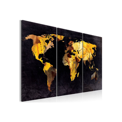 Artgeist Wandbild Wenn die Welt eine Wüste wäre... - Triptychon 90,00 cm x 60,00 cm