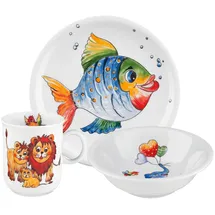 SELTMANN WEIDEN Kindergeschirr Set Bunte Tierwelt