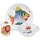 SELTMANN WEIDEN Kindergeschirr Set Bunte Tierwelt