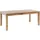 FineBuy Esstisch 120 x 76 x 70 cm braun