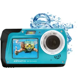 Aquapix W3048 EDGE Unterwasserkamera iceblau