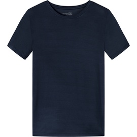 SCHIESSER Damen, Pyjama, Modal Lounge Shirt, Blau, 38