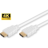 Goobay 60906 / High-Speed-HDMITM-Kabel mit Ethernet m, weiß