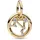 Pandora Sternzeichen Waage Gold 762712C01