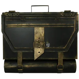HMF 501 Aktentasche Gold inkl. Zeitungsfach