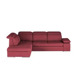 Twist Ecksofa  Avilla ¦ rot ¦ Maße (cm): B: 285 H: 86 T: 234.0