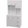 Hti-Living Küchenschrank Weiß Blanca 100 x 180 x 40 cm Weiß
