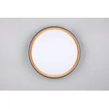 Trio Reality LED-Deckenleuchte Felis schwarz - gold Fernbedienung