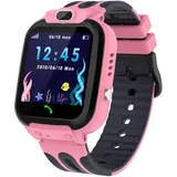 Kesasohe 4G Kinder Smartwatch mit GPS und Telefon Wasserdicht GPS Uhr Kinder für Jungen Mädchen Student