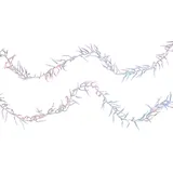 Lunartec LED-Büschel-Lichterkette mit 300 RGB-LEDs & Timer-Funktion, IP44, 3 m