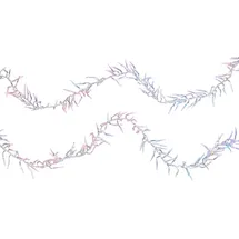 Lunartec LED-Büschel-Lichterkette mit 300 RGB-LEDs & Timer-Funktion, IP44, 3 m