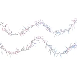 Lunartec LED-Büschel-Lichterkette mit 300 RGB-LEDs & Timer-Funktion, IP44, 3 m