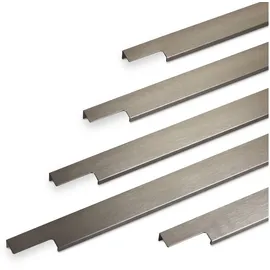 SO-Tech SO-TECH® Möbelgriff BLANKETT Slim Edelstahl, 595mm Länge, Aluminium, Griffleiste, modern