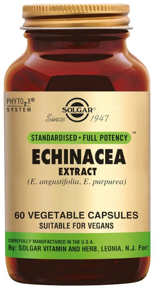 Echinacea-Extrakt Gemüsekapseln