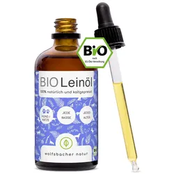 Wolfsbacher Natur Bio Leinöl 100 ml