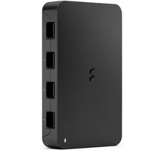 Fractal Design Adjust Pro Hub – Lüfter- und ARGB-Controller – Erweiterte Anpassungsmöglichkeiten – Steuerung von bis zu 16 ARGB Gen 2 Geräten – Verbindung zum Adjust Pro Web-Tool – Schwarz