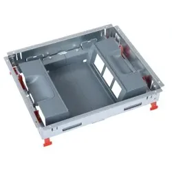Legrand 088024 Gerätebox mit Teppichrand 12 Module vertikal