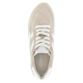 Gabor Sneaker Damen Weit Beige 40